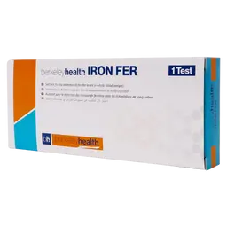 Berkeley Health Home Rapid Self Test Iron Fer in 1 Test