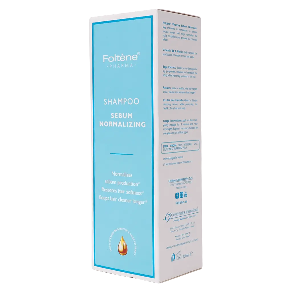 Foltene Shampoo Sebum Normalizing 200 ml - view 2