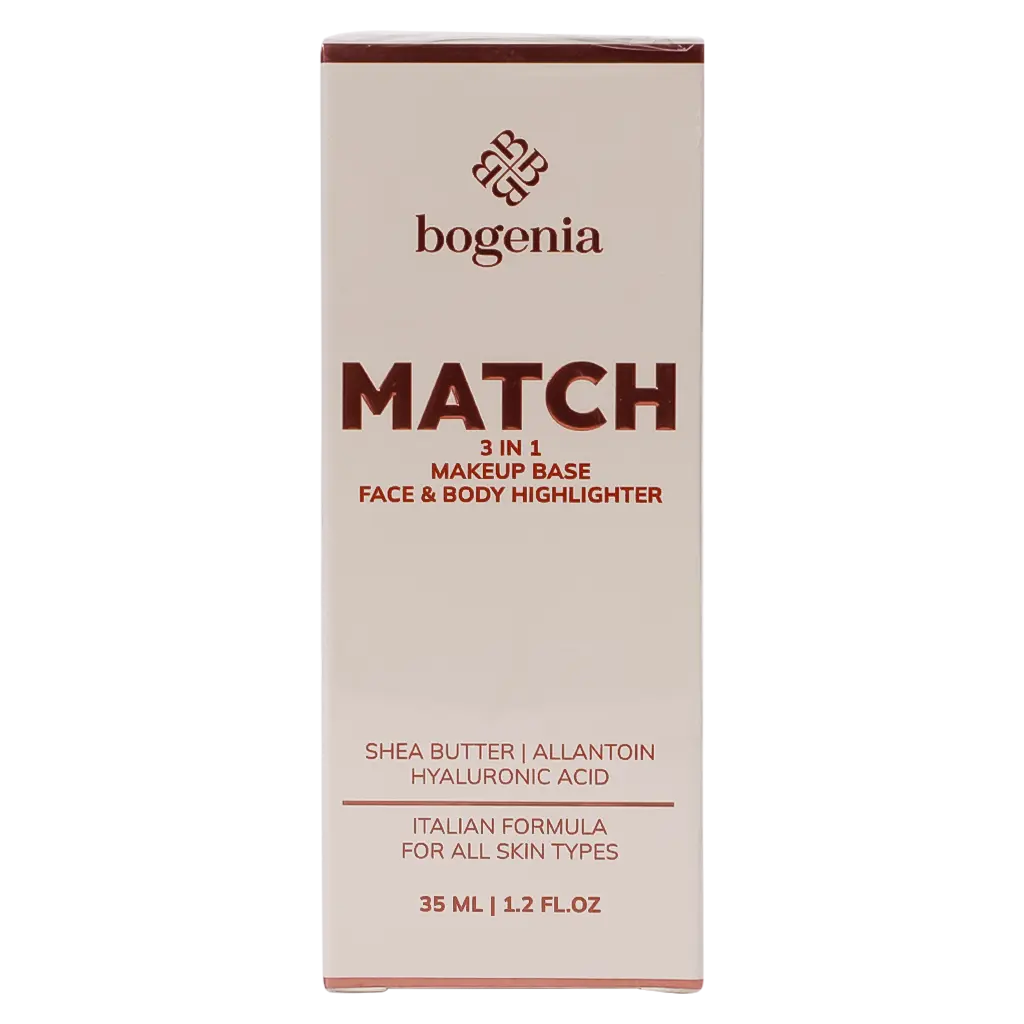 Bogenia Match 3 In 1 Makeup Base & Face & Body Highlighter 001  - view 3