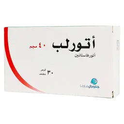 أتورلب 40 مجم 30 قرص 