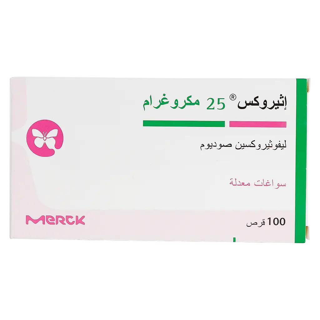 اثيروكس 25 مكجم 100 قرص - view 2