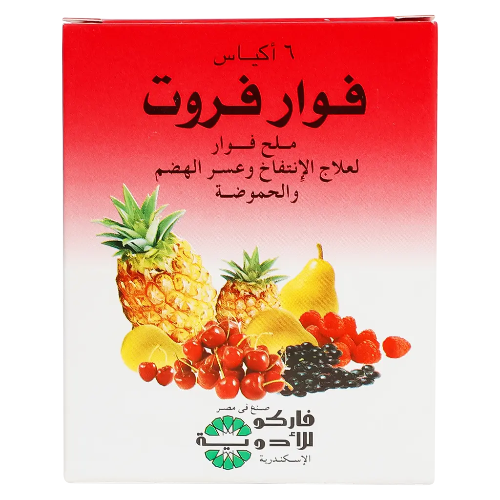 Fawar Fruit Effervescent Sachets 6 Pcs - view 2
