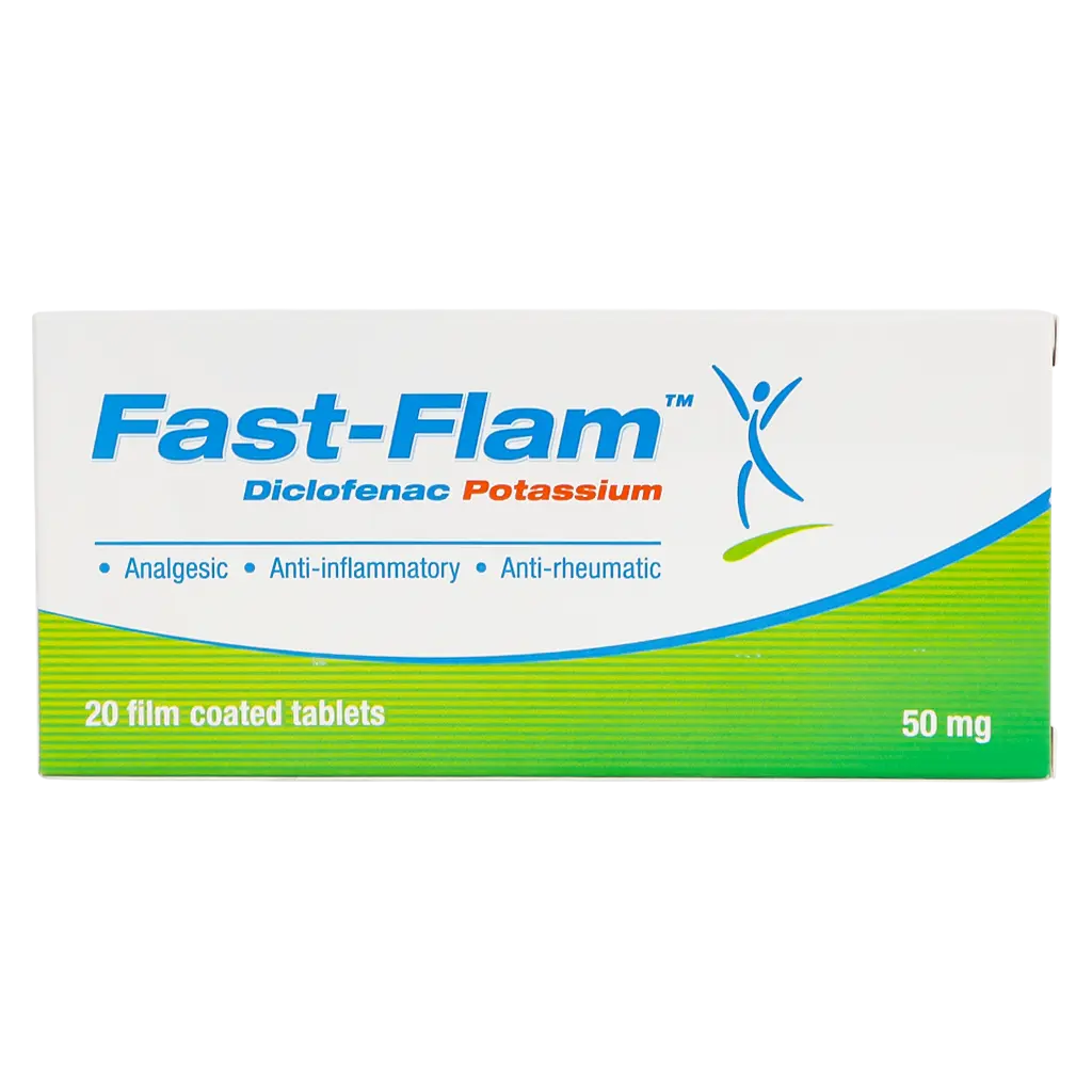 Fast Flam 50 mg 20 Tablet - view 3
