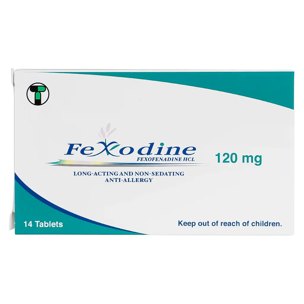 Fexodine 120 mg 14 Tablets - view 3