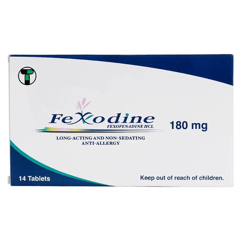Fexodine 180 mg 14 Tablets - view 3