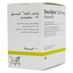 ون الفا 0.25 ميكروجرام 100 كبسولة