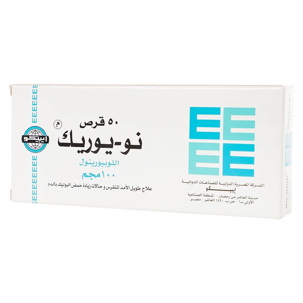 نو- يوريك 100 مجم 50 قرص