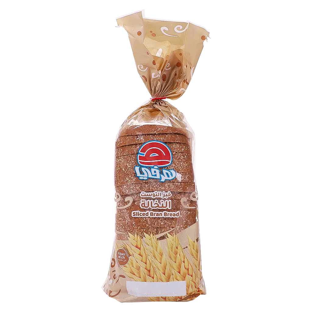 Herfy Sliced Bran Bread 600 gm - view 2