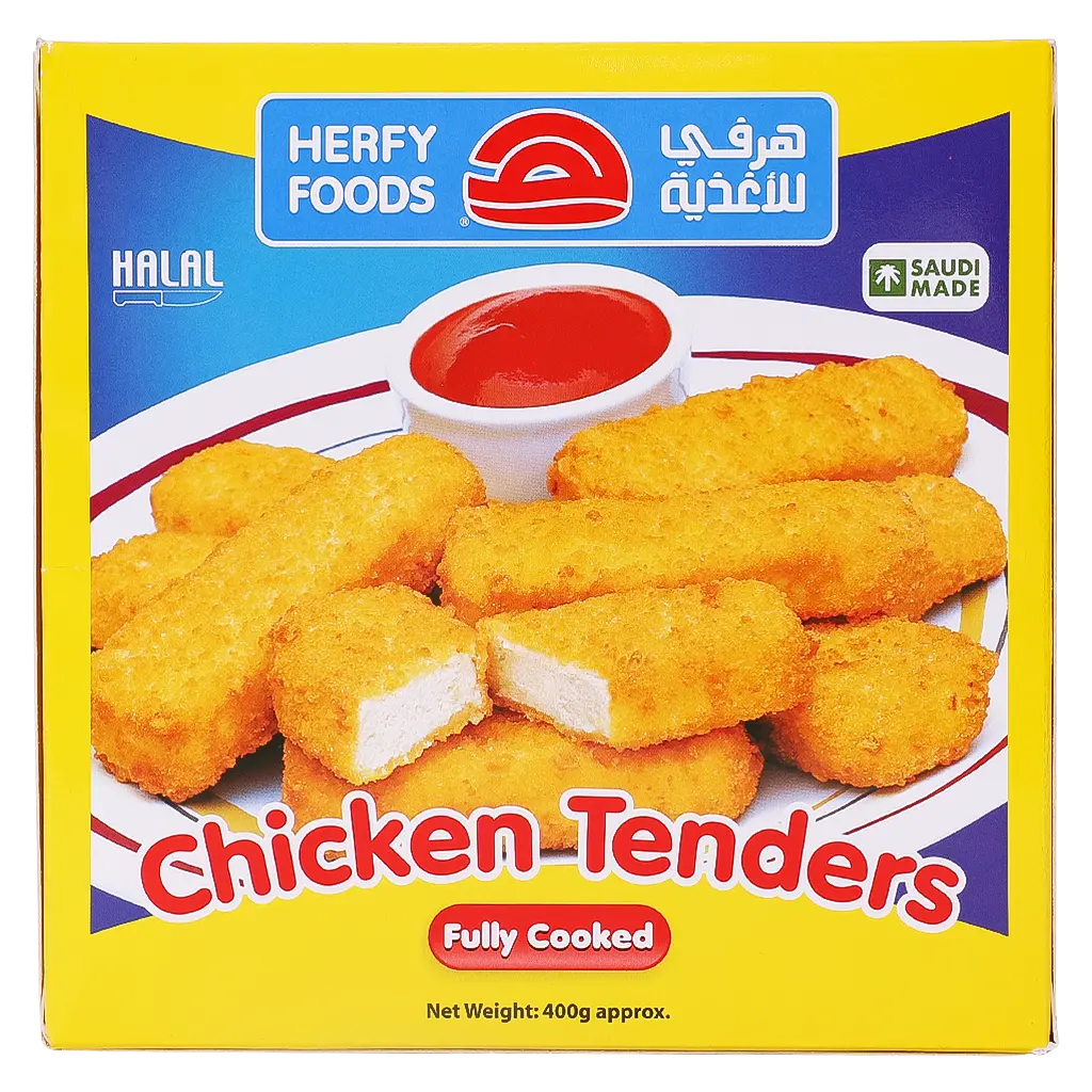 Herfy Chicken Tenders Breaded 400 gm - view 3