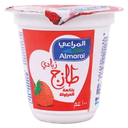 المراعي زبادي بنكهة الفراولة 100 جم