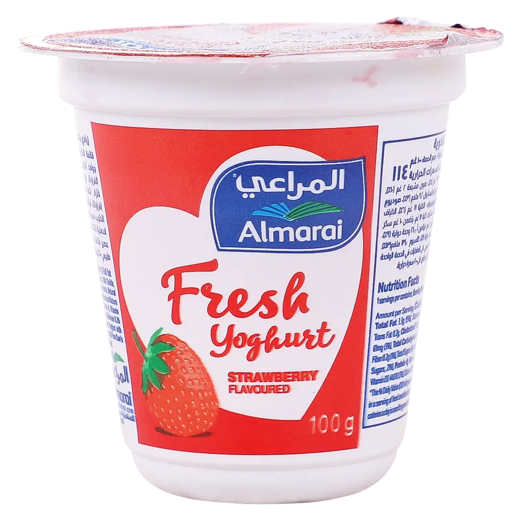 Almarai Yoghurt Strawberry Flavour 100 gm - view 2