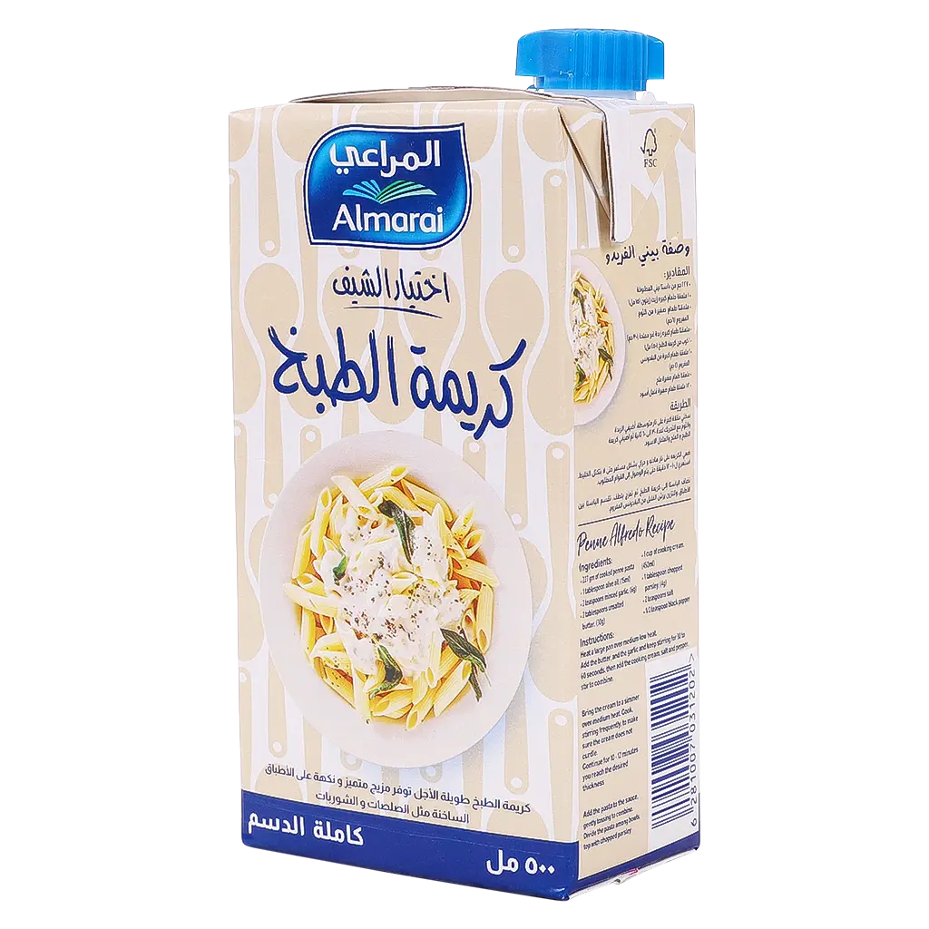 Almarai Full Fat Cooking Cream 500 ml - view 1