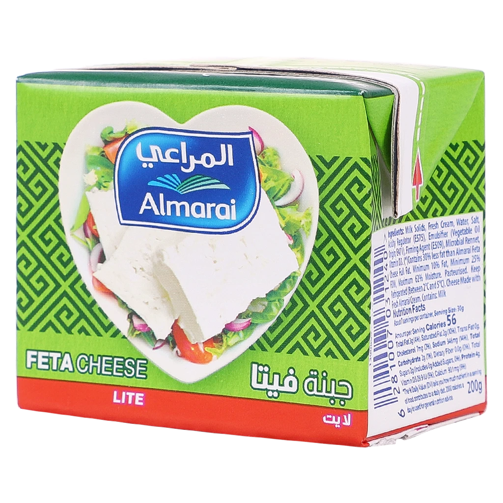 المراعي جبنة فيتا لايت 200 جم