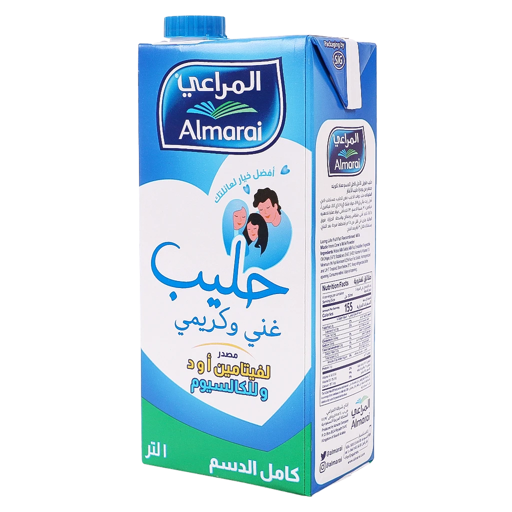 Almarai Full Fat Milk 1 L