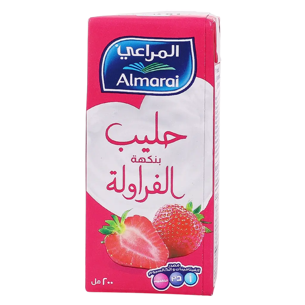 المراعي حليب بالفراولة 200 مل - view 2