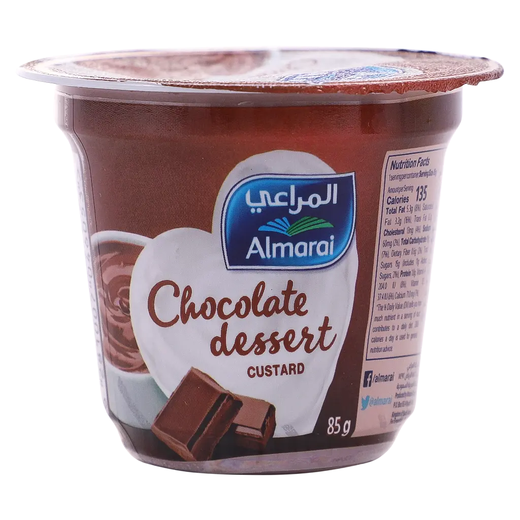Almarai Dessert Custard Chocolate 85 gm - view 2
