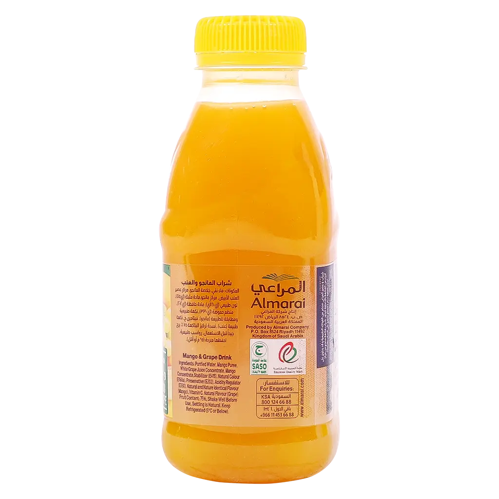 Almarai Mango & Grape Nectar No Added Sugar 200 ml - view 3