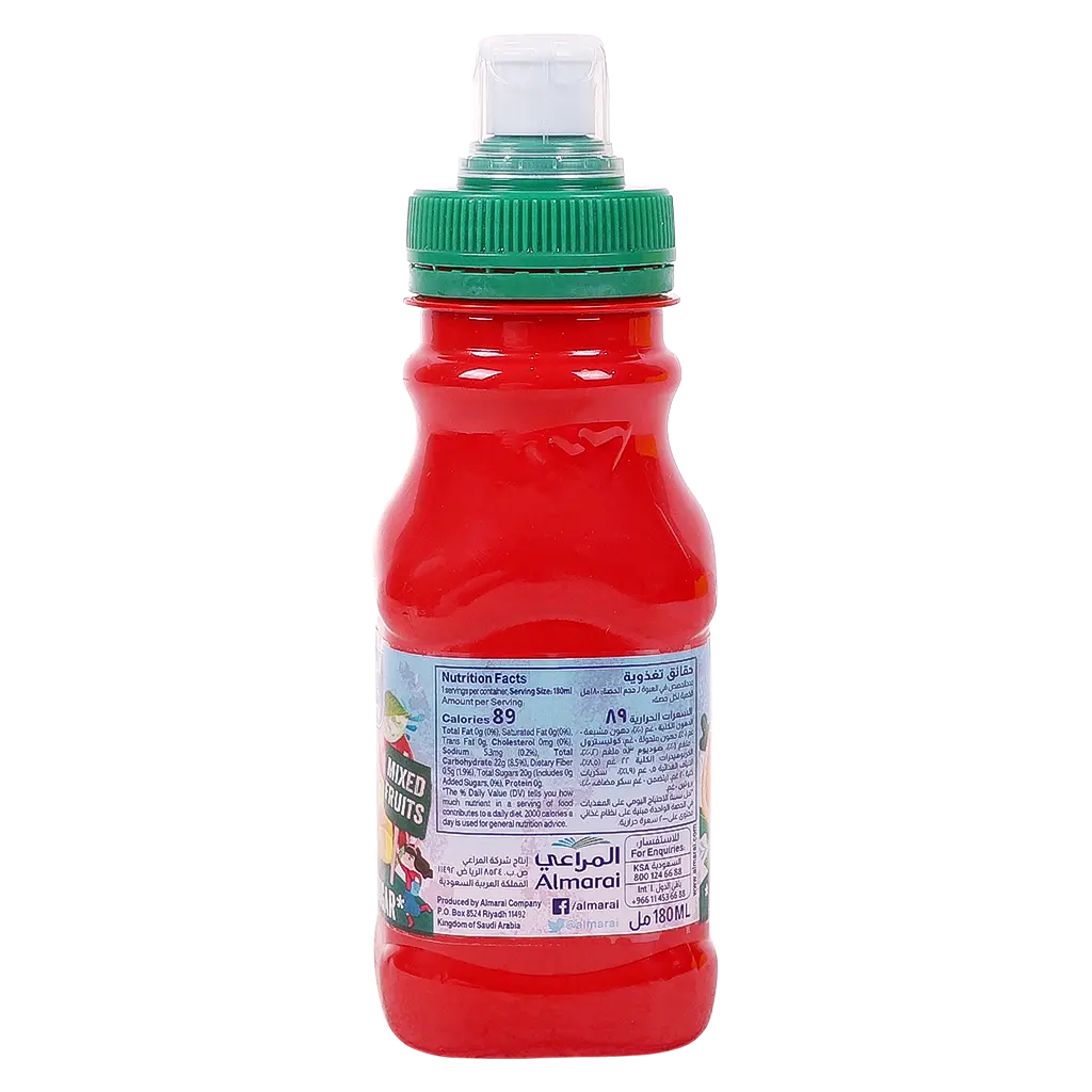 Almarai Juice Kids Mixed Fruit No Added Sugar 180 ml - view 3