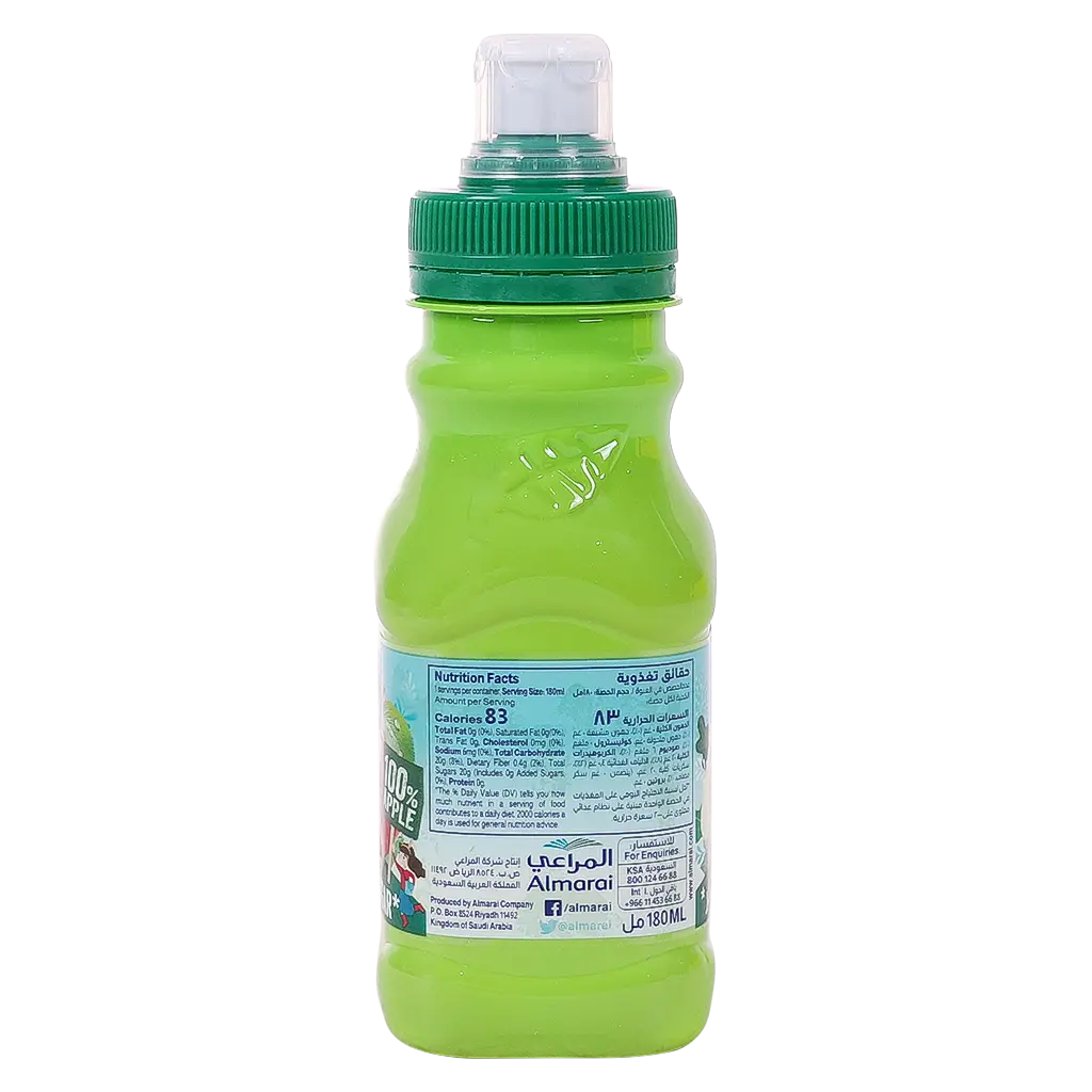Almarai Juice Kids Apple No Added Sugar 180 ml - view 3