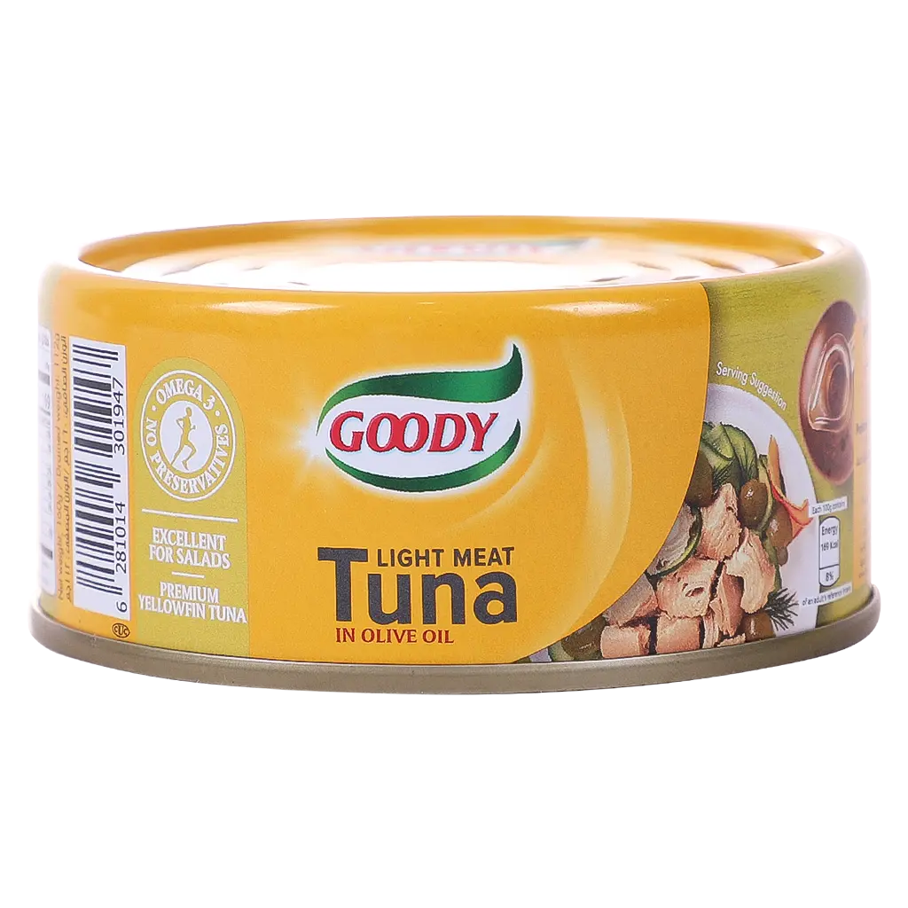 Goody Light Meat Tuna In Olive Oil 160 Gm - view 2