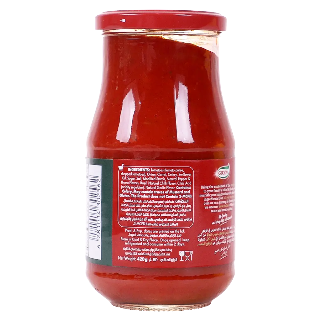 Goody Pasta Sauce Arrabbiata 420 gm - view 4