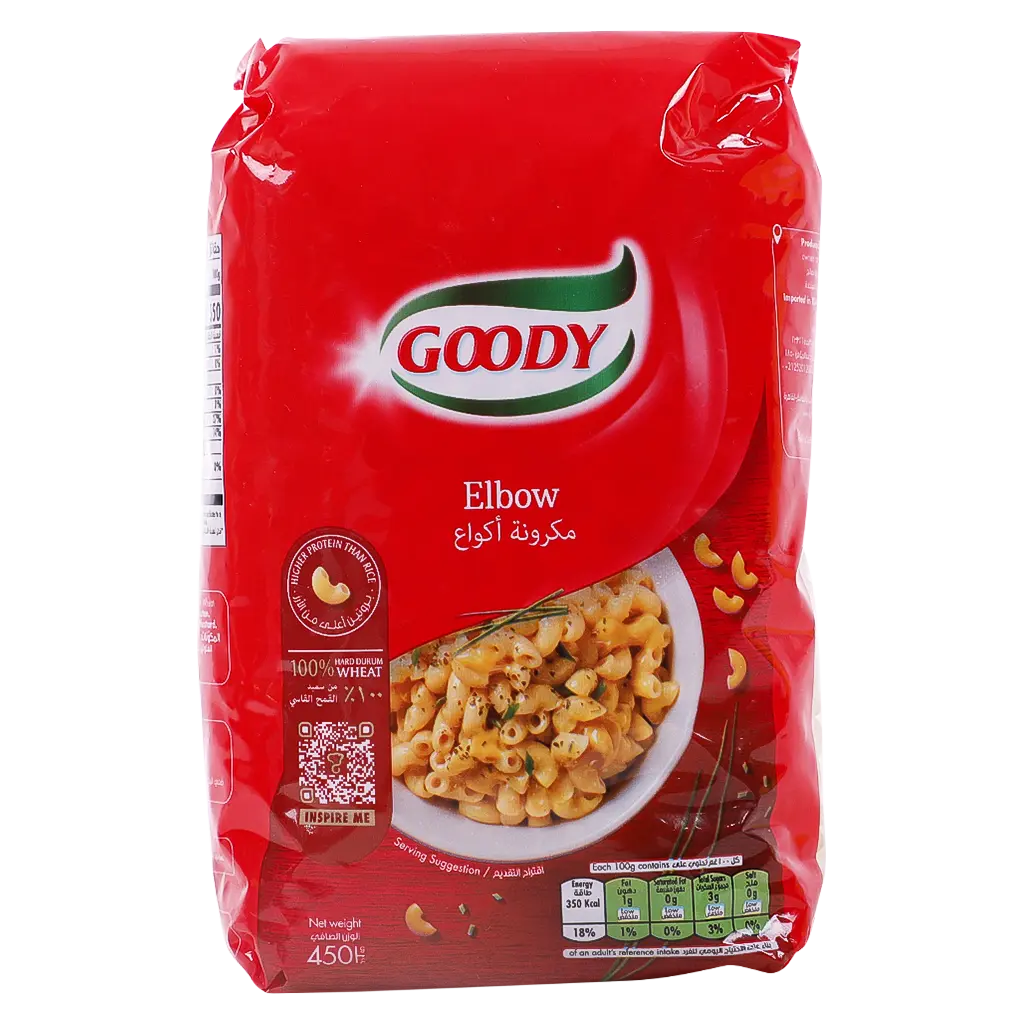 Goody Pasta Elbow 450 gm - view 1
