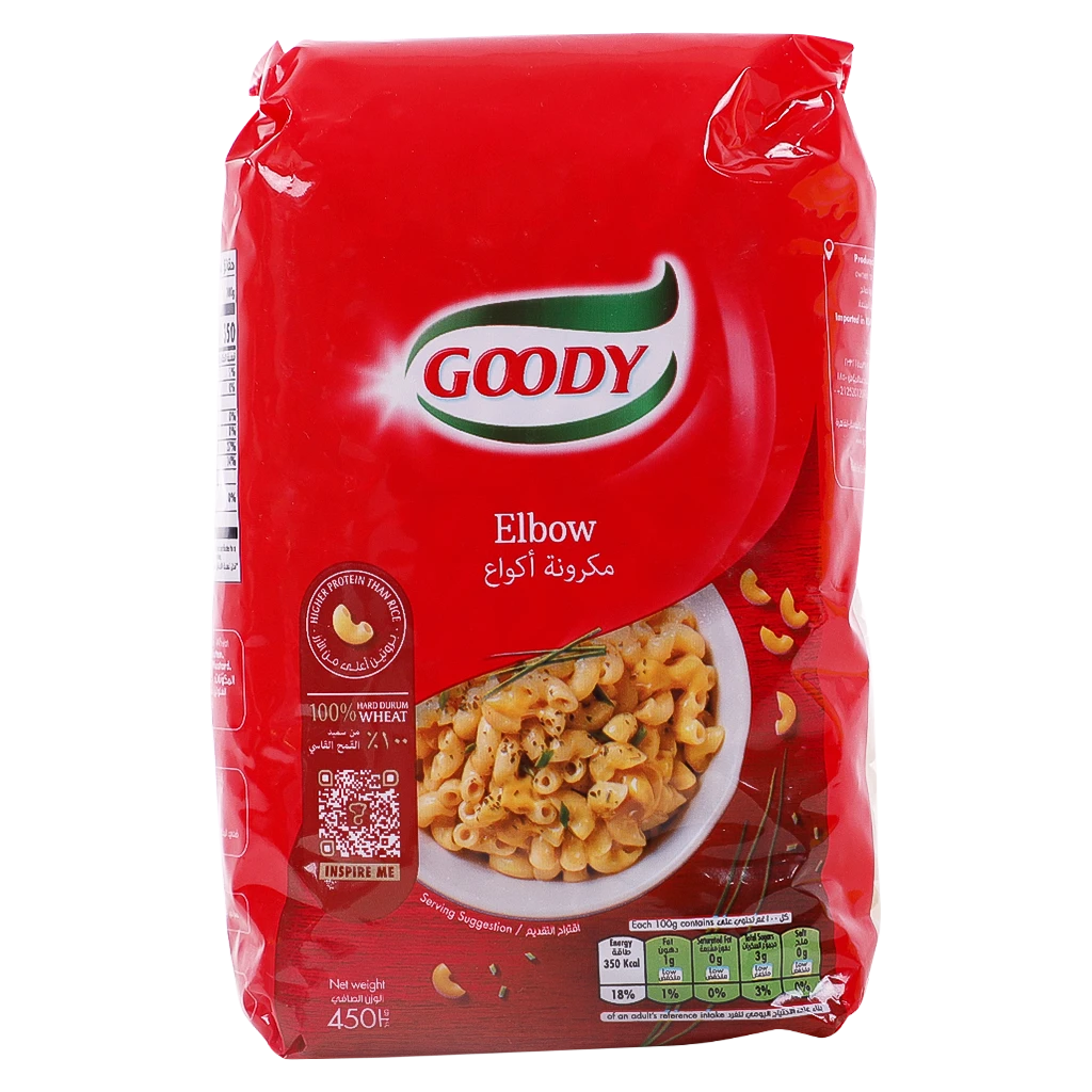 Goody Pasta Elbow 450 gm