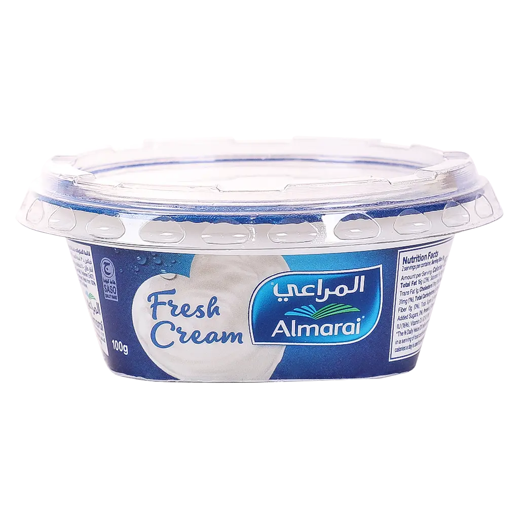 Almarai Fresh Cream Full Fat 100 gm - view 2