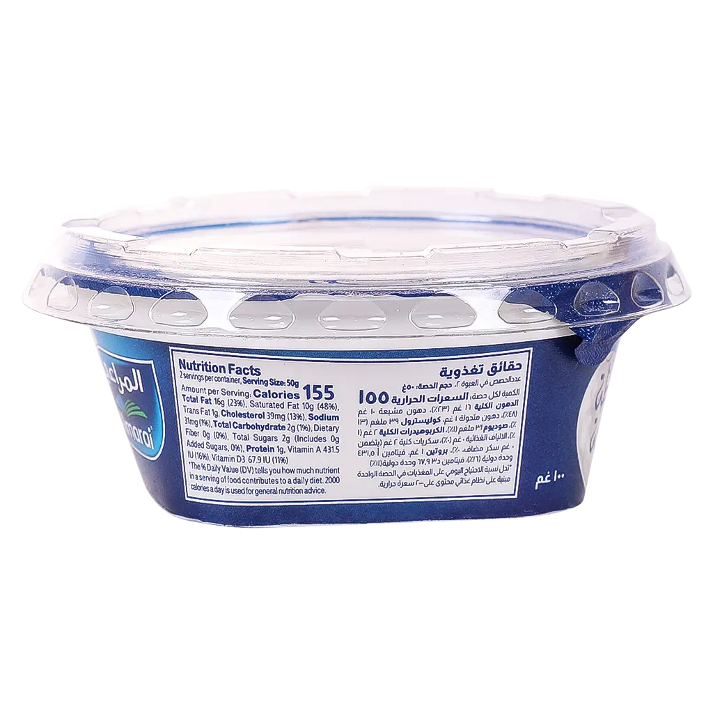 Almarai Fresh Cream Full Fat 100 gm - view 4
