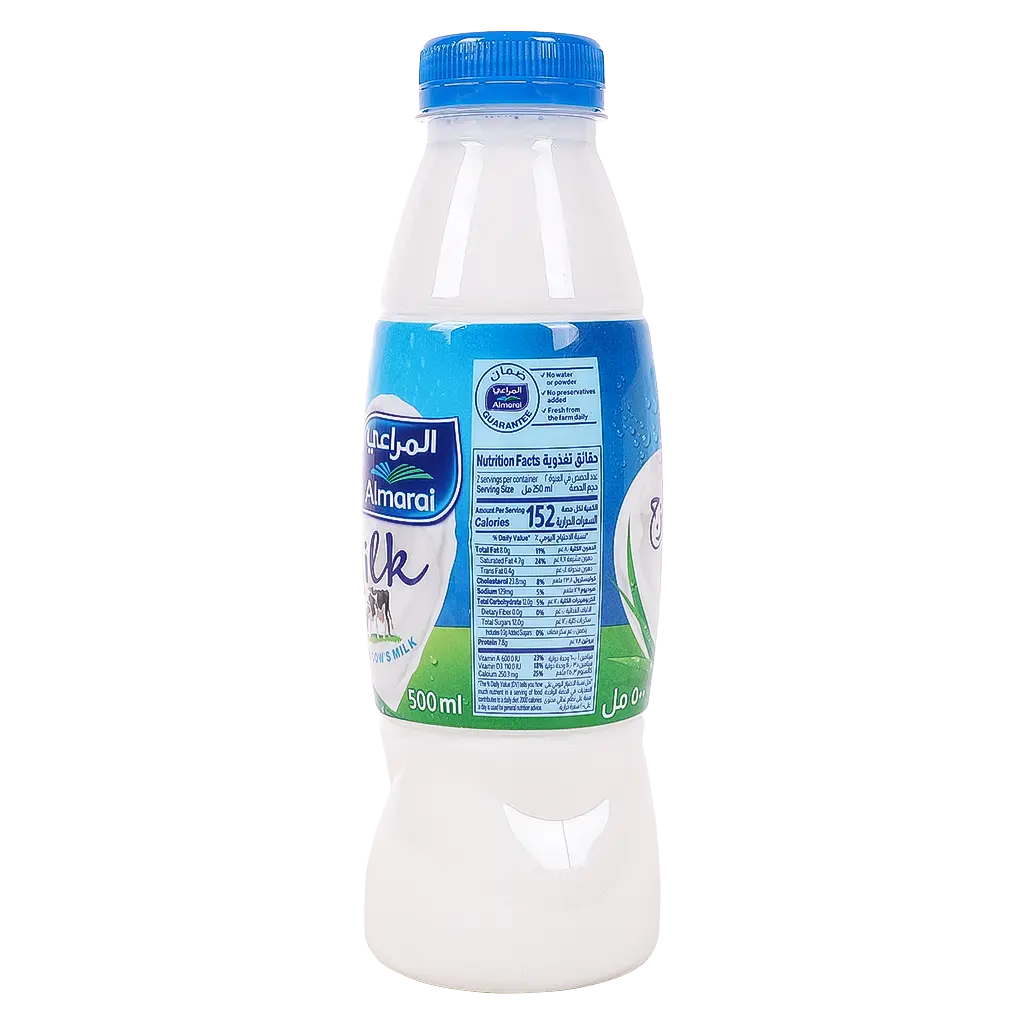 Almarai Fresh Milk Full Fat 500 ml - view 3