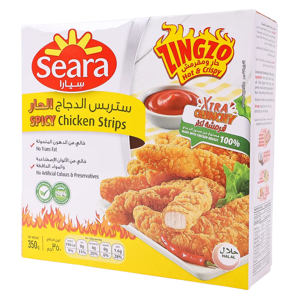 Seara Spicy Chicken Strips 350 gm - view 1