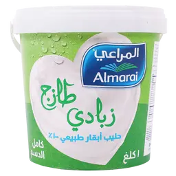 المراعي زبادي كامل الدسم 1 كجم