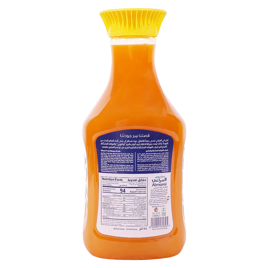 Almarai Juice Mixed Fruit Mango No Added Sugar 1.4 L - view 3
