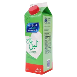المراعي لبن طازج قليل الدسم 1 لتر