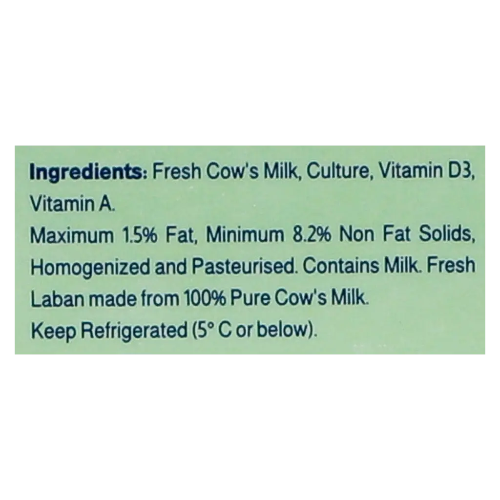 Almarai Fresh Laban Low Fat 1 L - view 6