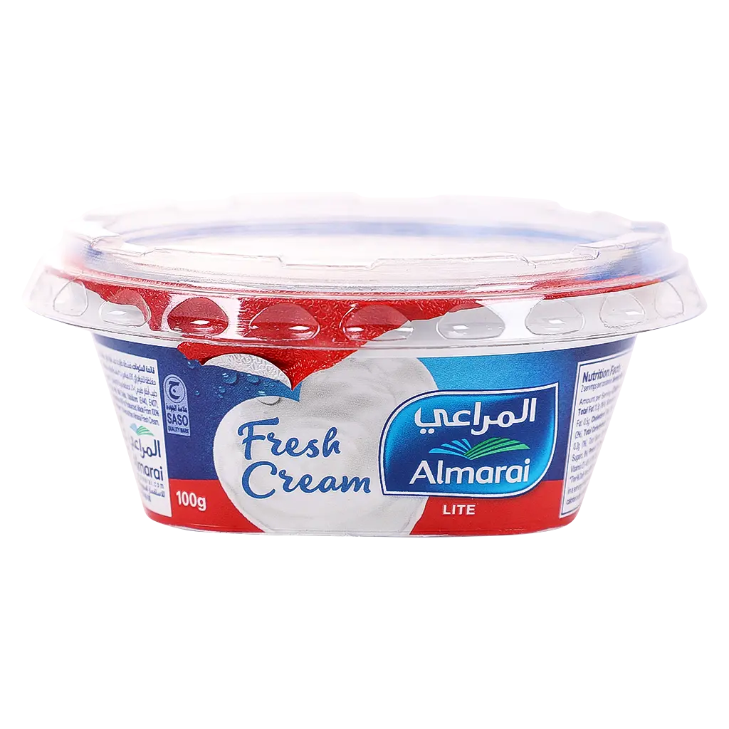 Almarai Fresh Cream Lite 100 gm - view 3