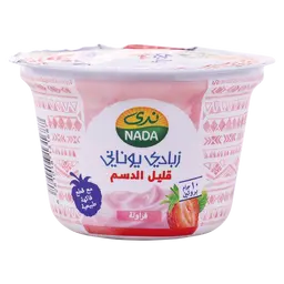 Nada Greek Yoghurt Low Fat Strawberry 160 gm