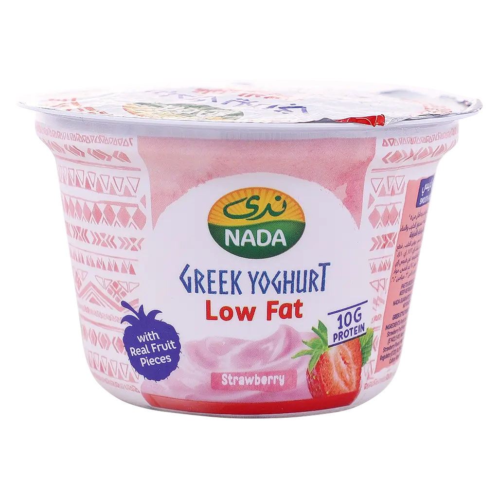 Nada Greek Yoghurt Low Fat Strawberry 160 gm - view 2