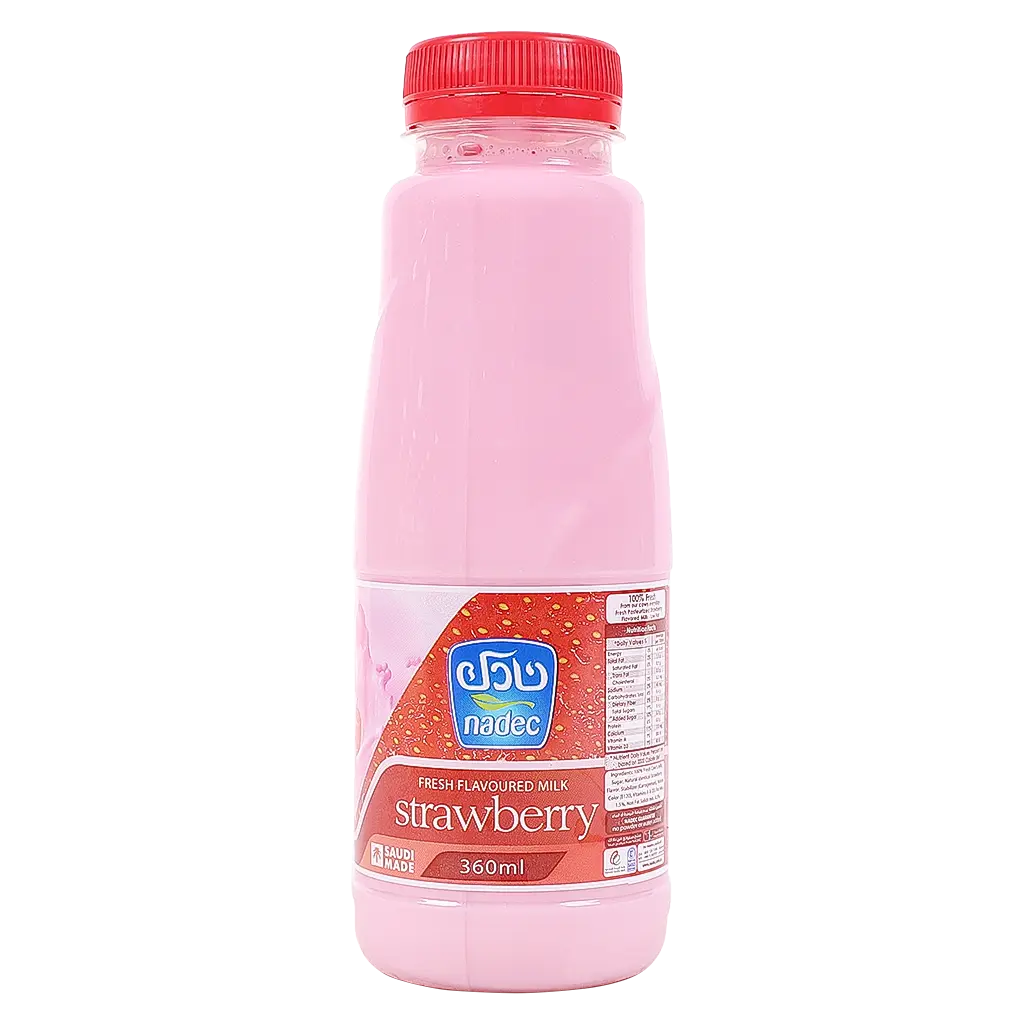 Nadec Strawberry Milk 360 ml - view 2