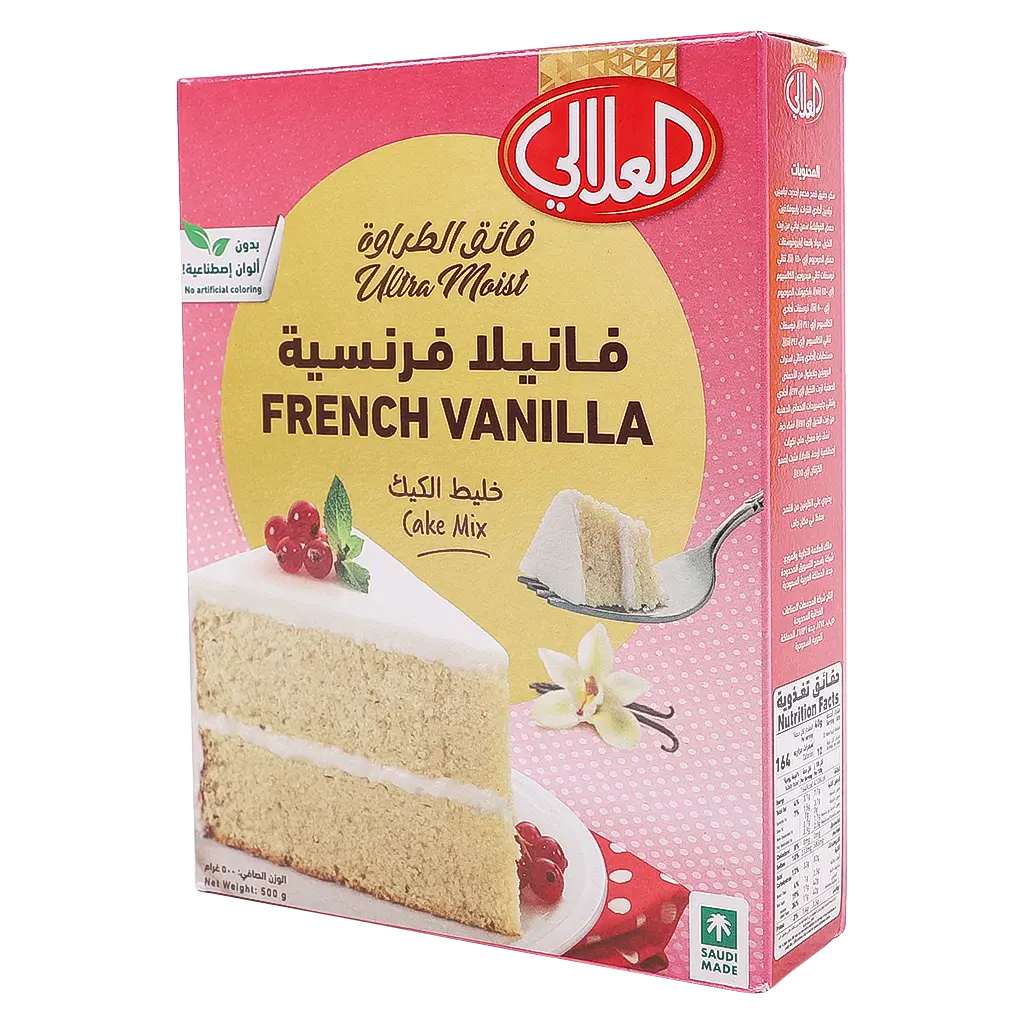 Alalali Cake Mix French Vanilla 500 gm - view 1