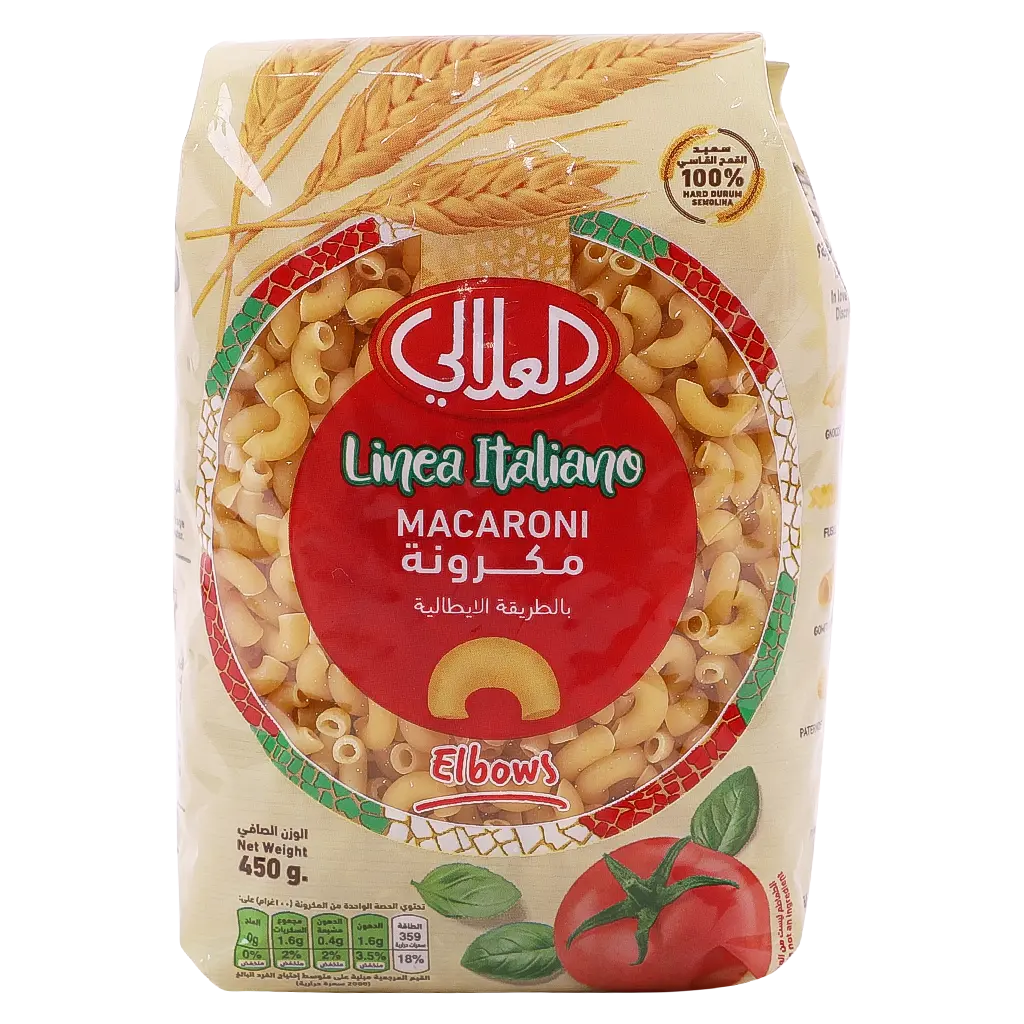 Alalali Italian Macaroni Elbows 450 gm - view 1