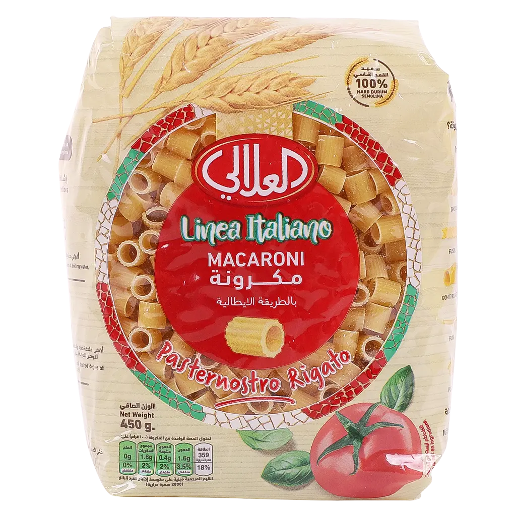 Alalali Italian Macaroni Rigato 450 gm - view 1