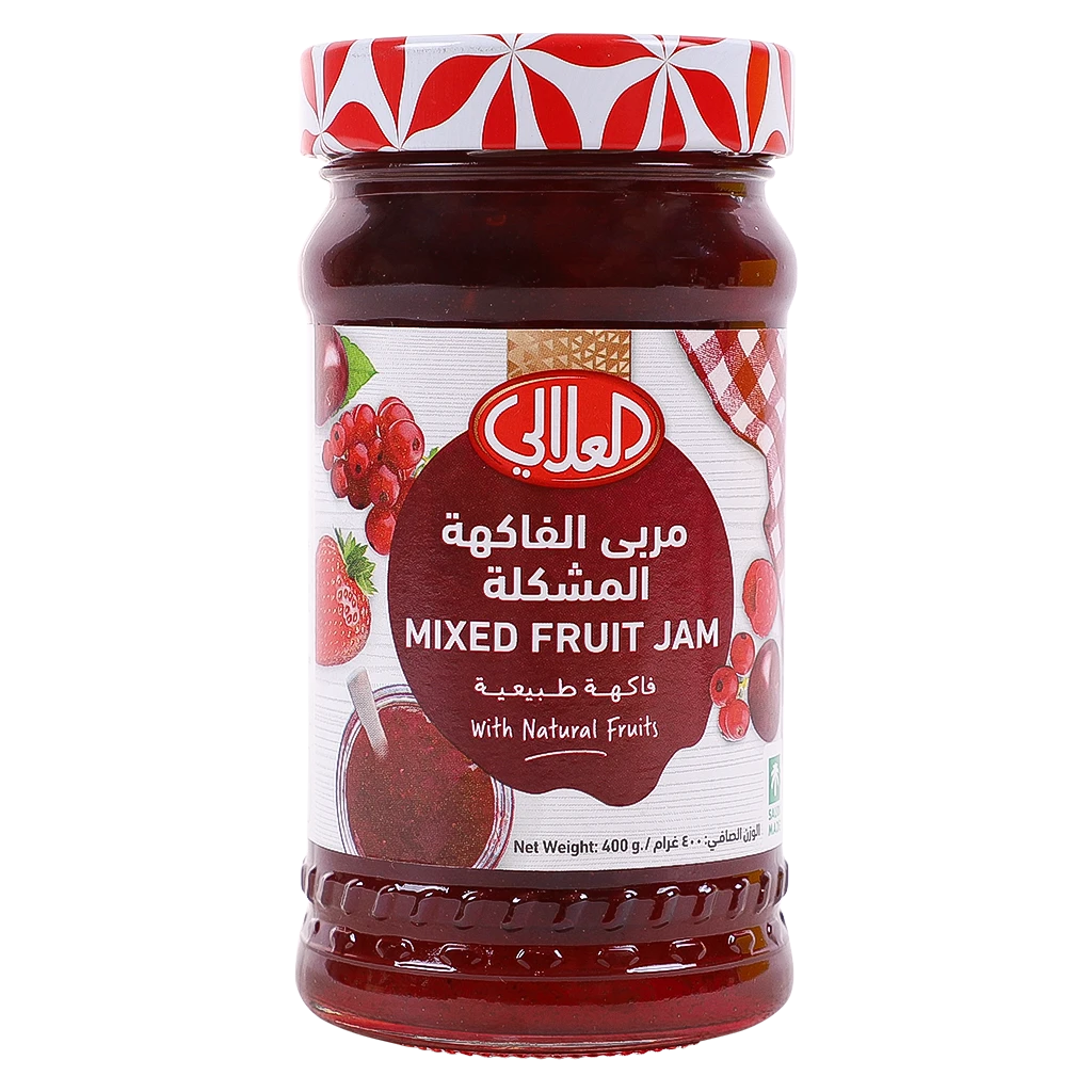 العلالي مربى الفاكهة المشكلة 400 جم 