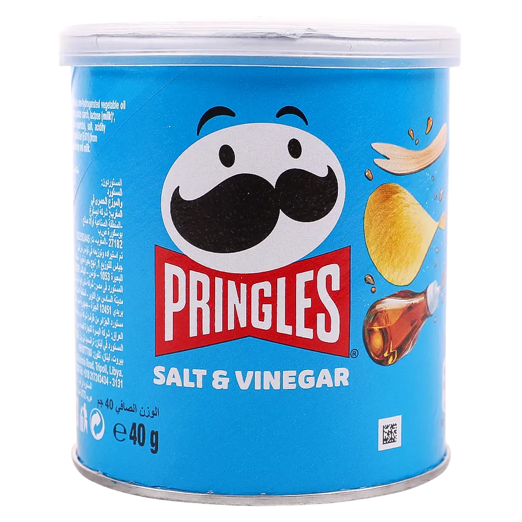 Pringles Potato Chips Vinegar & Salt 40 gm - view 1