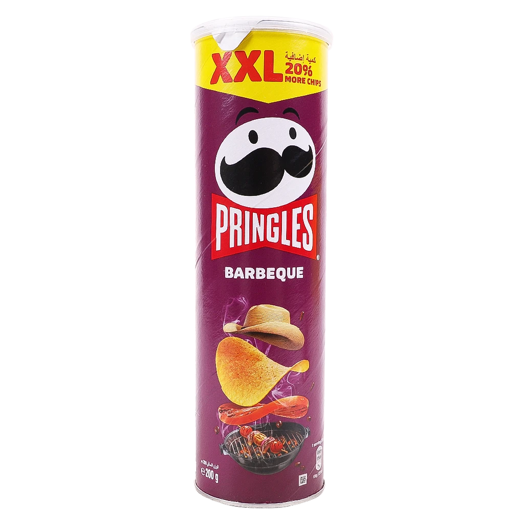 Pringrles Potato Chips With Texas , Sauce 200 gm