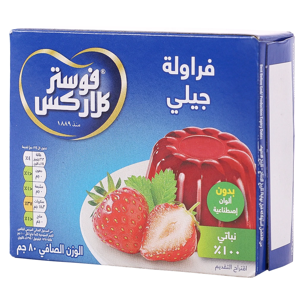 Foster Clarks Jelly Dessert Strawberry 80 gm