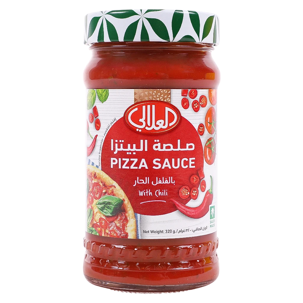 العلالي صلصة البيتزا بالفلفل الحار 320 جم