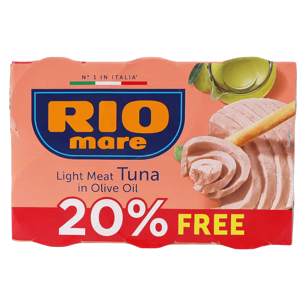 Rio Mare Tuna With Olive Oil 6 Pcs 80 gm + 20% Off - view 2