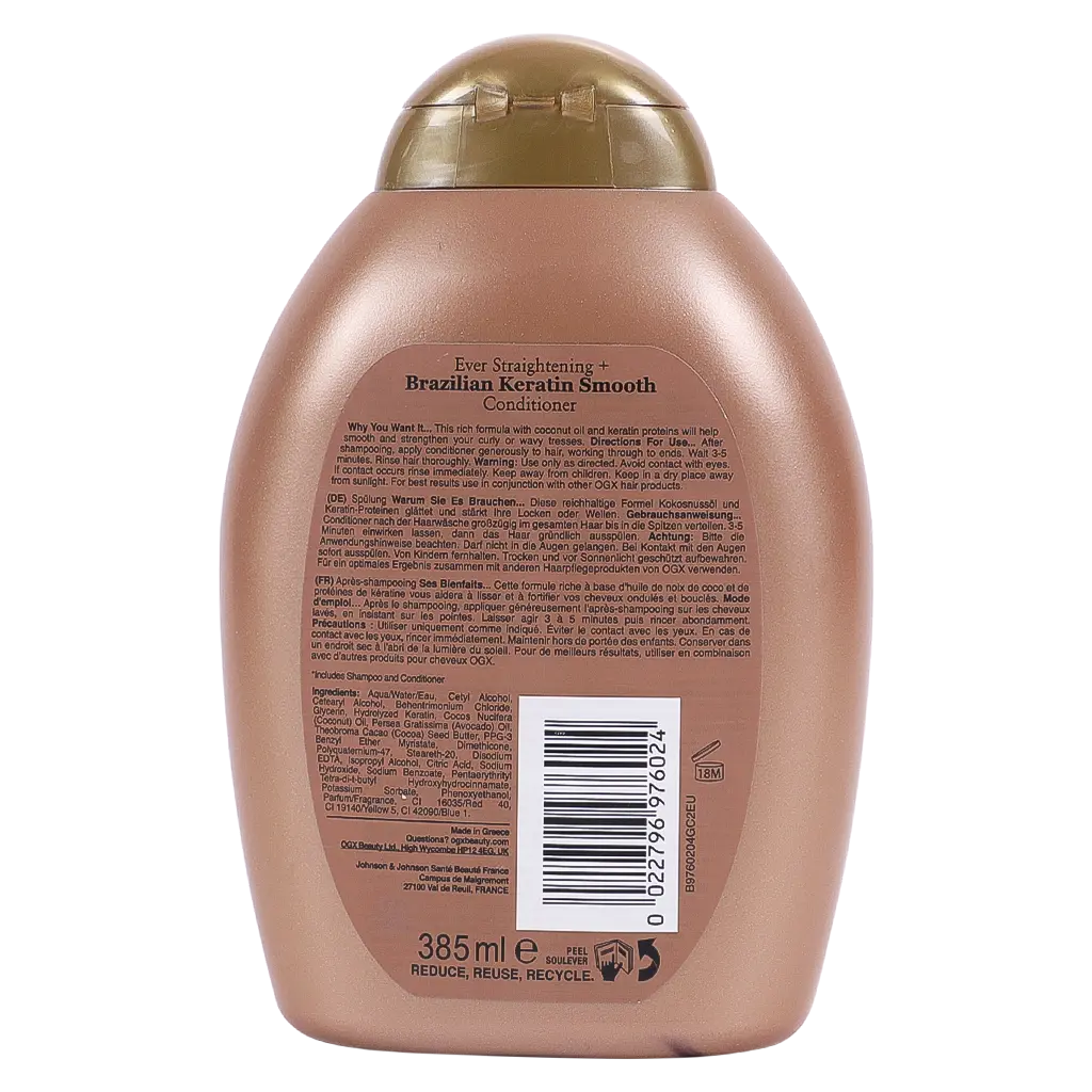 OGX Conditioner Brazilian Keratin Smoothing 385 ml - view 2