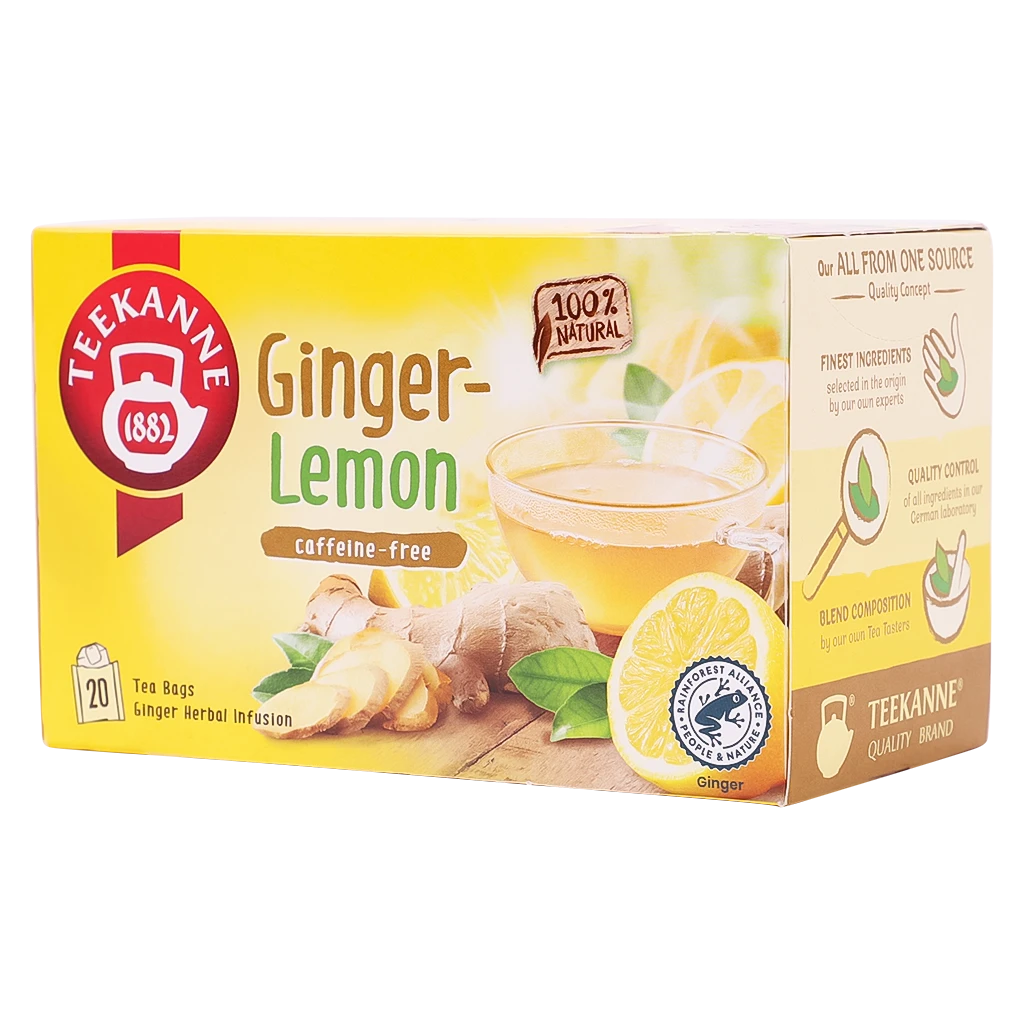 Teekanne Ginger Lemon Tea 1.75 gm 20 bags